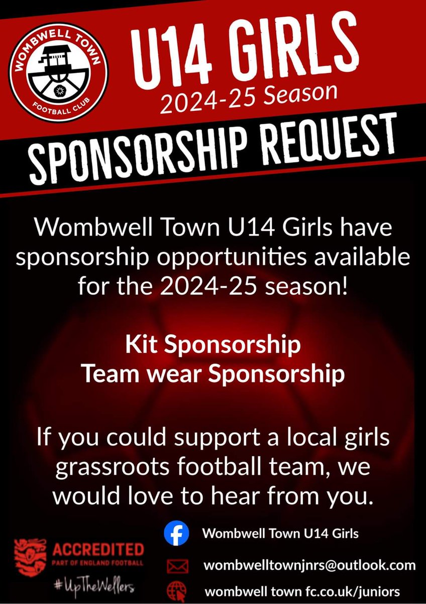 Get in contact and support our U14 girls ⬇️