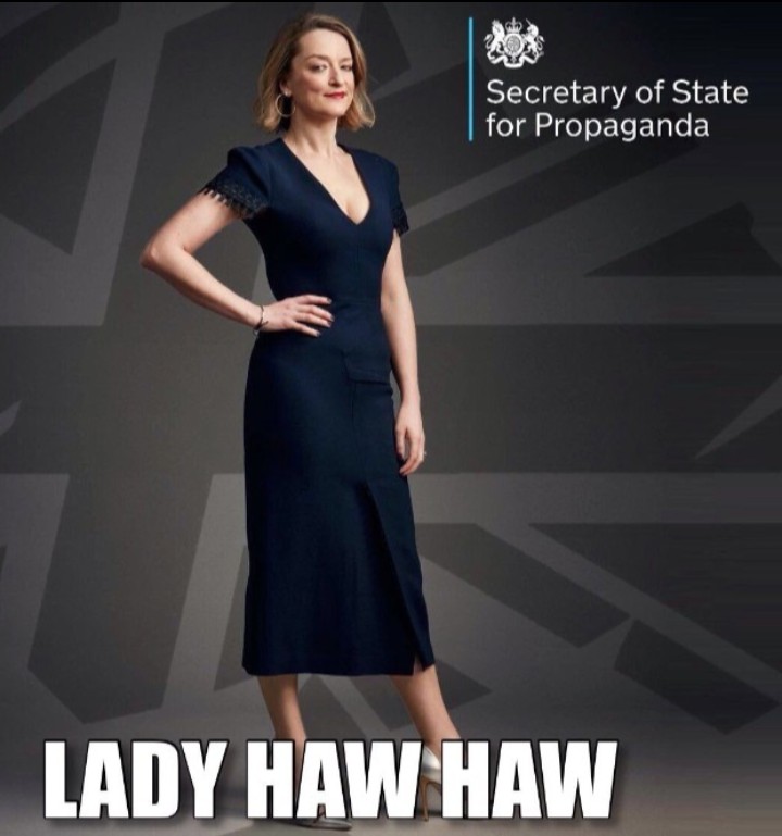 @reece_dinsdale This woman is VILE, look at the photo opportunities Sunak has had, all ridiculous. The @BBC needs to get rid of the completely BIASED @bbclaurak 
She really is Lady Haw Haw.