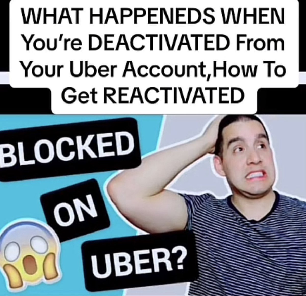Dm for account reactivation!
#uberuk #ubercar #uberdriver #über #uber #viral #reactivate #deactivated #accounts #driving #drivers
#delivery #deliveryservice #driver #uberusa #ubercanada
#uberservice #uberaus #uberaustralia
#ubercanadá #ubercalifornia #tuberfloripa #uberfloripa