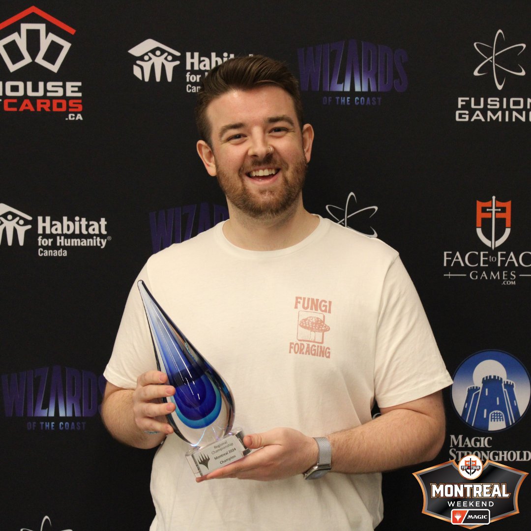 FaceToFaceGames's tweet photo. Liam Hoban outlasts 366 players and is the Canadian Regional Champion! 🇨🇦

Hoban piloted Azorius Control masterfully throughout the Top 8 and has earned invitations to the Pro Tour and World Championships! Congratulations 🏆

Full Standings and Decklists: https://t.co/pPW971NQRN

#MTG #F2FTOUR #F2FYUL #F2F @PlayMTG @MTGKelly @SaddlebackLagac