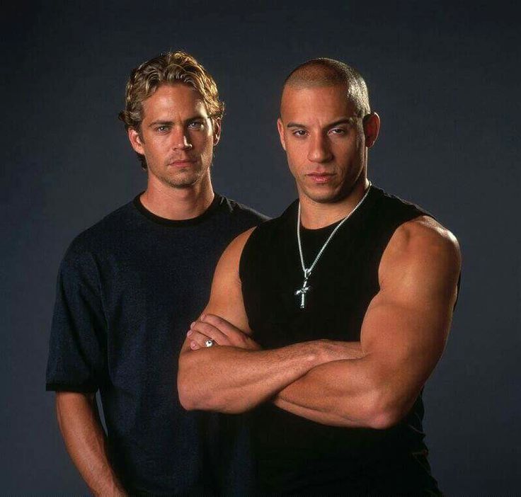 Watching the first fast and furious and dang Vin Diesel was hot.