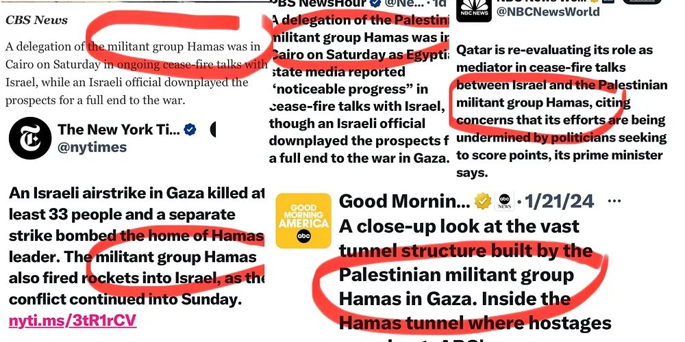 My latest Just the Facts, some quick thoughts about why the legacy press is incapable of calling Hamas a terror group justthefacts.media/p/words-matter…