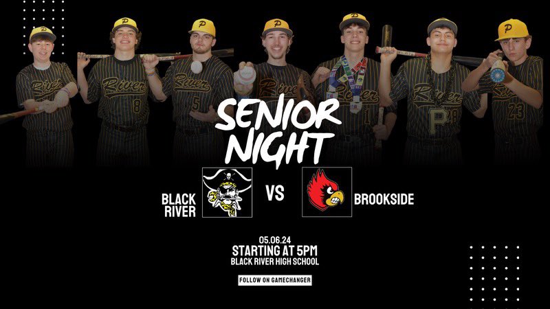 Come out and support these seniors on their senior night tomorrow at Black River, 5:00pm! This is such a special group of seniors 💪🏻🔥