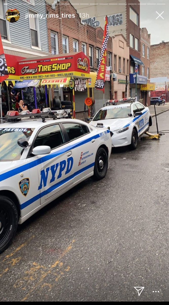 .@JustinBrannan you’ll be shocked (SHOCKED!) at why the NYPD ignores all the blatantly reckless driving that happens because of this tire shop