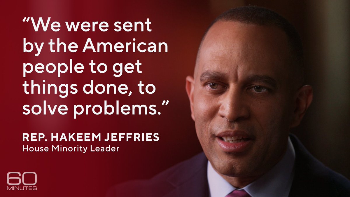 The current U.S. Congress will likely be the least productive since the Civil War. But Congressman Hakeem Jeffries says his job is to get things done. He replaced Nancy Pelosi as the leader of the Democrats in the House over a year ago. cbsn.ws/44vAOre
