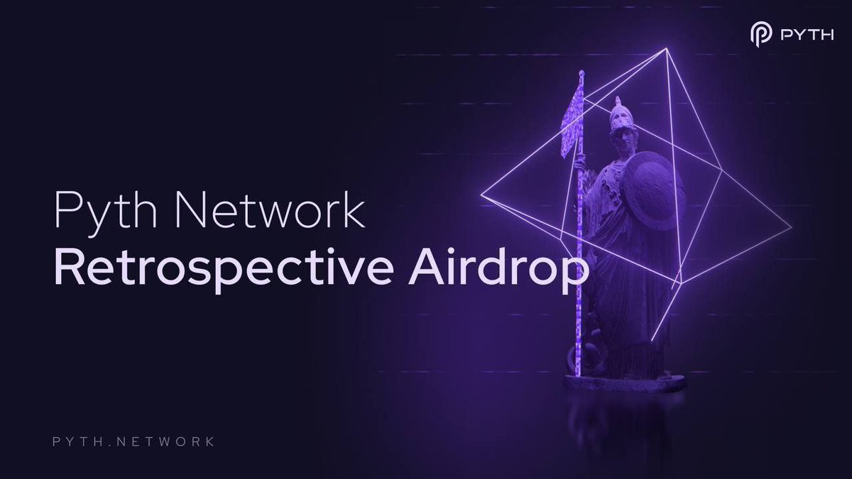 $PYTH Airdrop Open🪂  STEP 1 : ❤️  RT +  🔁 COMMENT WALLET ADDRESS AND SS WHITELIST  
STEP 2 : Drop your wallet 👇   
STEP 3 : Connect pyther.xyz  and whitelist!  First 1,500  Wallets gets Guaranteed Airdrop 🪂 👀

This project has exceeded all expectations, hitting
