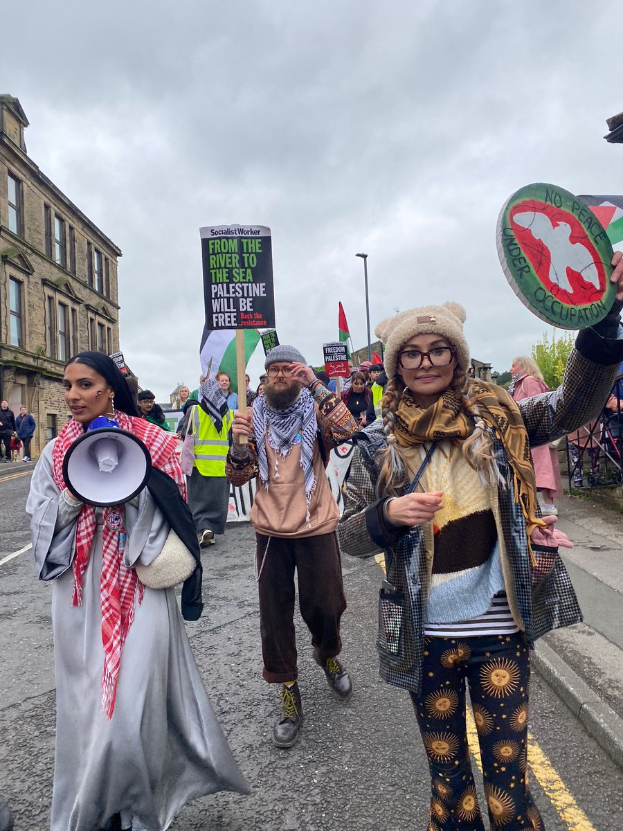 On Saturday, Skipton had their first ever Palestine March and what a success it was! Fantastic turnout out and incredible speeches! Well done!