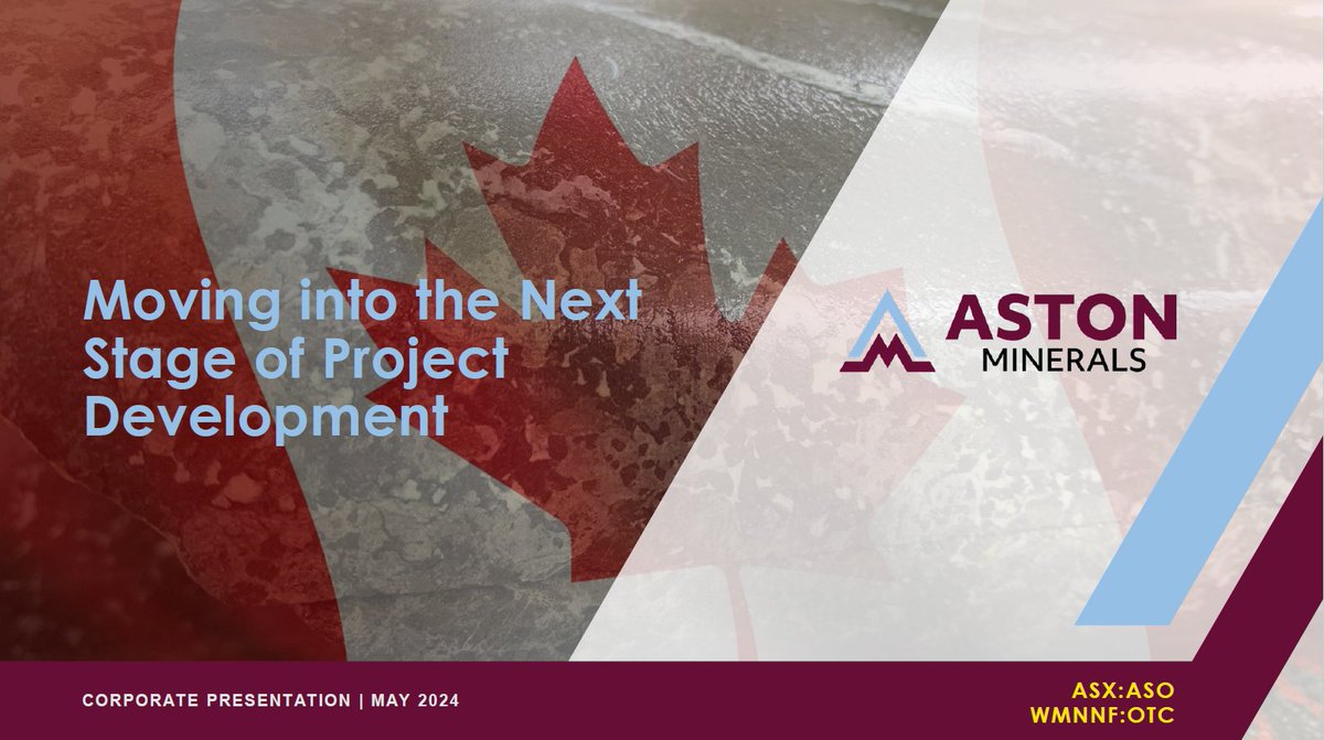 Corporate Presentation - May 2024 | Moving into the Next Stage of Project Development

Read the full presentation here: 👉 tinyurl.com/5h8cw3cj