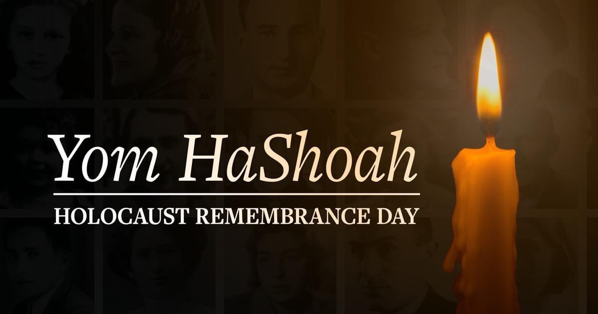 Today, Yom HaShoah, is Israel’s Holocaust Remembrance Day. We must never forget the six million Jewish lives who were lost. We must continue to strongly stand against anti-semitism and hatred.