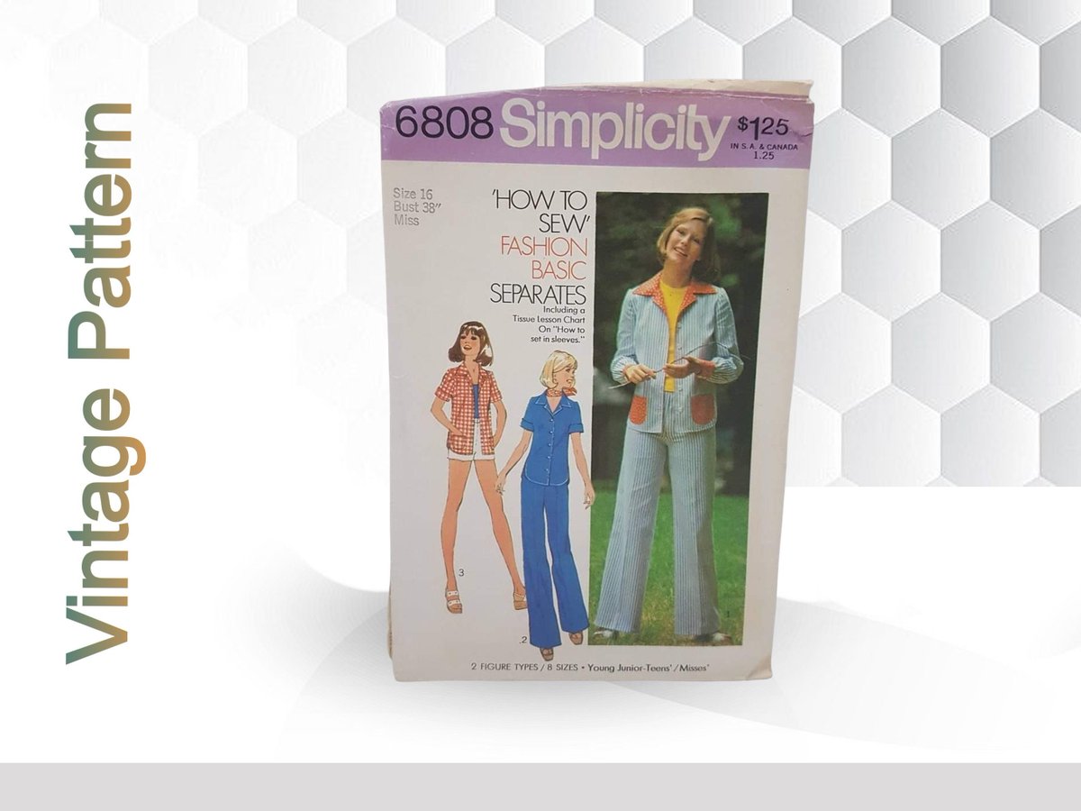 Simplicity Sewing Pattern 6808 Separates tuppu.net/ecc09b1 #Etsy #kitchenconnection #PatronDeCouture