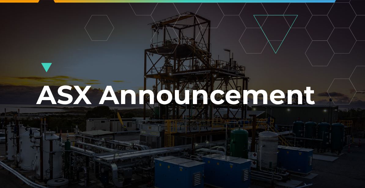 Hazer is excited to announce that it has signed a binding Project Development Agreement (PDA) with FortisBC to pursue the development of a hydrogen production facility in Canada, utilising Hazer’s proprietary technology.

Read the full announcement here: ow.ly/lsIC50RwY7y