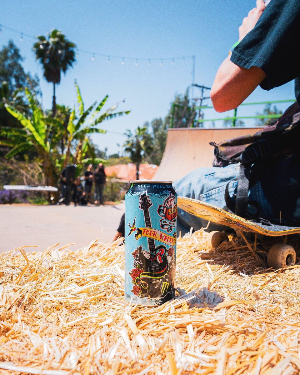 Summer tip #1: if you stay hydrated, you never have to get hydrated 🤘💦

#monstertourwater #tourwater #straightupwater #purewater #originalbackstagewater #skate #skateboarding