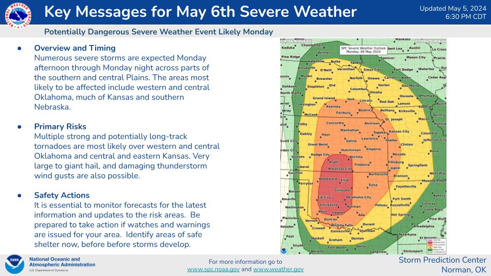 NWS Storm Prediction Center tweet media