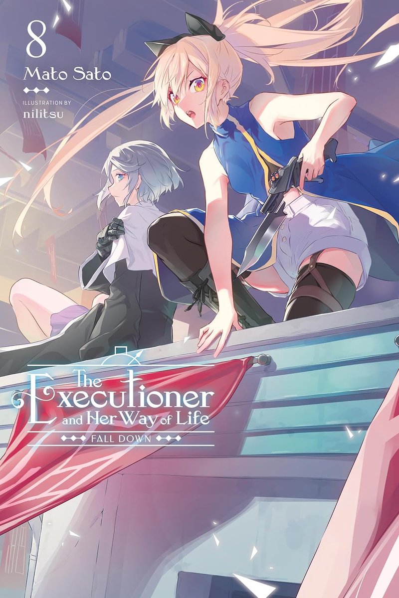 #FirstLook 👀 'The Executioner and Her Way of Life' Volume 8 cover

Pre-order: amzn.to/3QyTXme

#Yuri #LightNovel #EnglishVersion