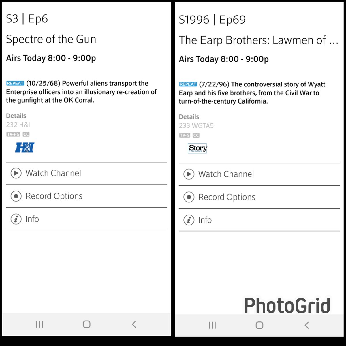 JetJacket's tweet image. What are the odds that the @handitvnetwork &amp;amp; the @storytelevision channels will both be featuring the Earps at the very same time? @StarTrek #STTOS #SpectreOfTheGun