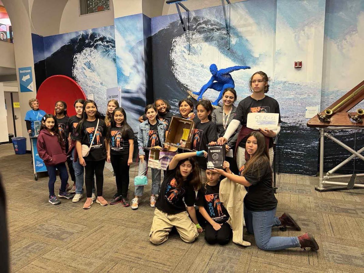 Congratulations to our 4th-6th Lobas who won 1st & 2nd place at the Fleet Science Challenge.  Thank you Maestra Meier & Maestra Salinas for supporting the SciTech Club.￼ @NerelWinter @CajonValleyUSD @MtraRamosR @langacadpta @BostoniaGlobal @davidmiyashiro