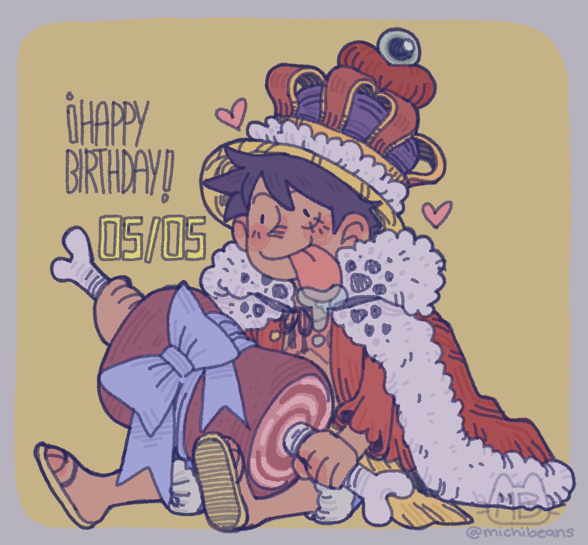 ITS LUFFY DAY. HAPPY BIRTHDAY TO THE GOODEST OF BOYS!!
[#LuffyWeek #LuffyWeek2024]