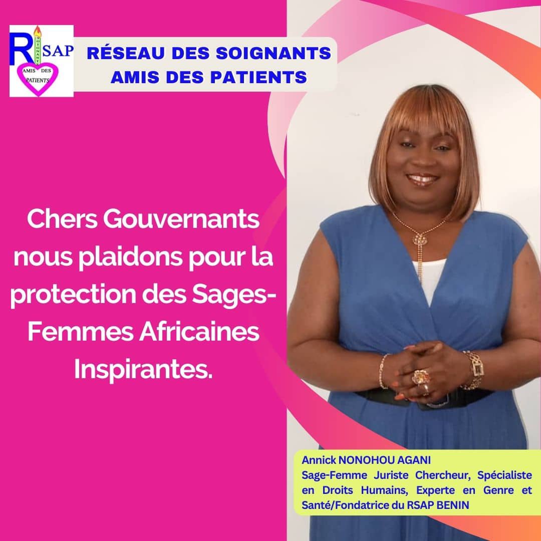 05 Mai 2024: Journée Internationale de la Sage-Femme.
Nous  souhaitons une très belle célébration aux SF du monde entier et nous plaidons pour la protection des Sages Femmes Africaines Inspirantes.
#JISF2024
#IR2VOGAF
#RSAPBENIN