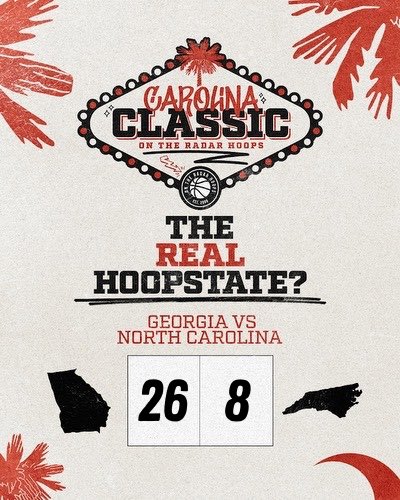 The final count is in - Georgia won in a landslide against North Carolina at the Carolina Classic. Georgia has been crowned as the Real Hoop State!