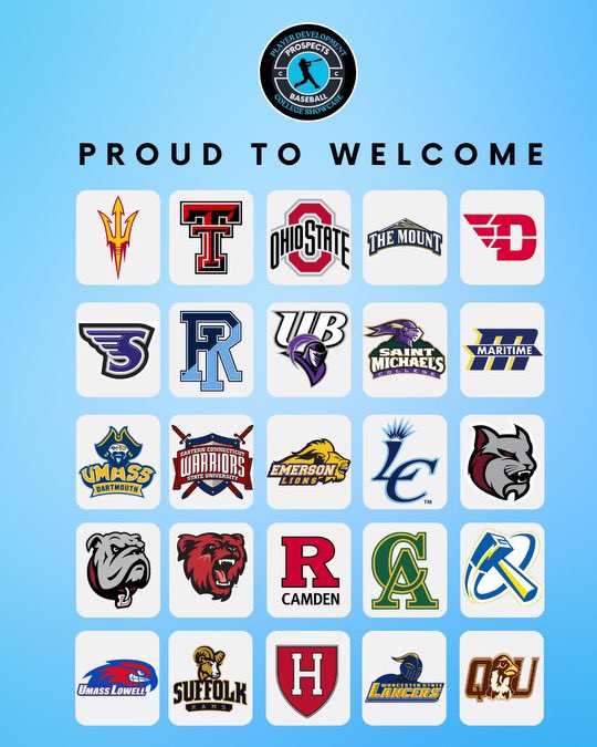 Don’t miss out on being seen by these NCAA Division 1-3 programs and many more at the 1st Annual Prospects Baseball Cape Cod Player Development Camp &amp; College Showcase powered by PTSE
<a href="/NE_Baseball/">NE Baseball Journal</a> <a href="/TheRichMaclone/">Rich Maclone</a> @CJ_Journalist <a href="/sportsCCT/">Cape Cod Times sports</a> @CapeHS_Baseball <a href="/ptsemgmt/">Premier Talent Sports and Entertainment</a> <a href="/NEPSbaseball/">New England Prep School Baseball</a>