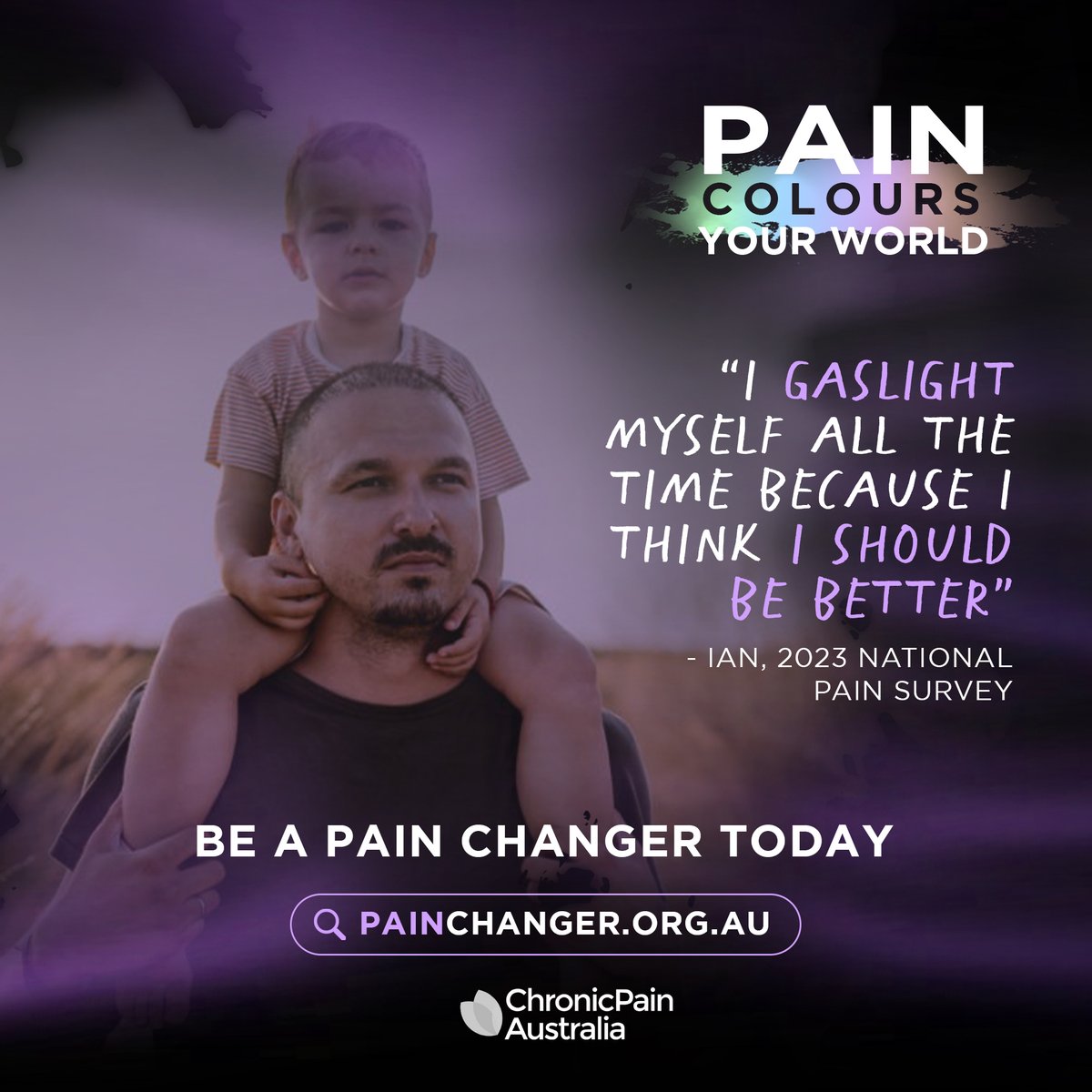 Your world shouldn't revolve around pain. However, this is a reality for over 3.6 million Australians living with Chronic Pain. Be a pain-changer today and complete the 2024 National Pain Survey here: redcap.link/klhtqu0c #ChronicPainAustralia #NationalPainSurvey2024…