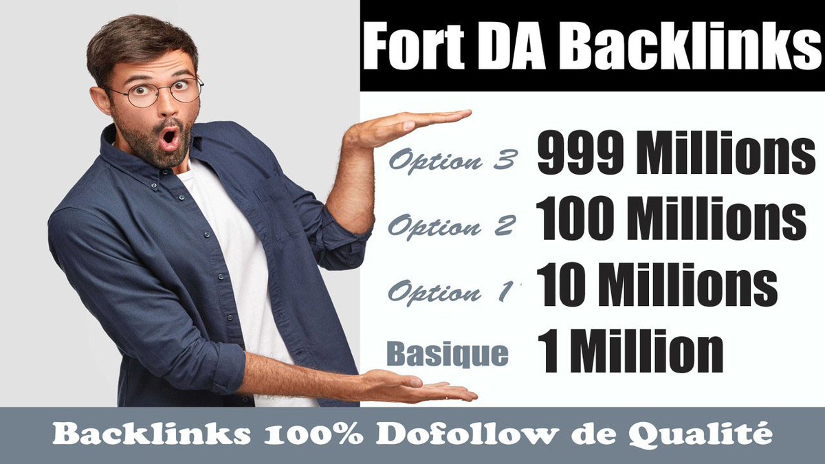 1 million de backlinks dofollow meilleur création de backlinks SEO référencement de qualité
sites.google.com/view/buy-backl…