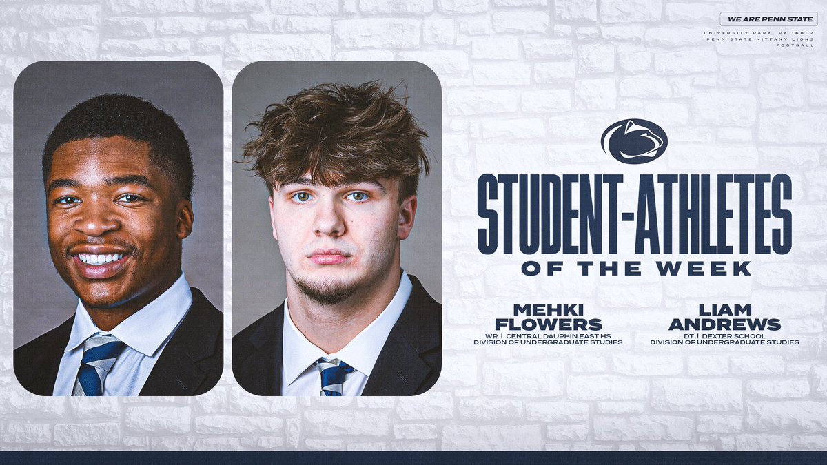 S/o to @DatBoyKii & @1iamAndrews, our Student-Athletes of the Week 🤝 #WeAre