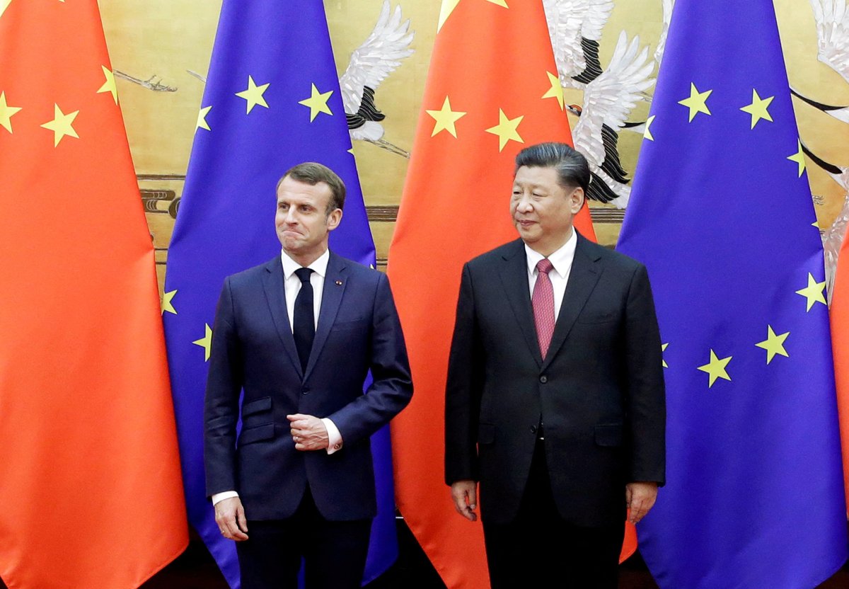 French President Emmanuel Macron seeks to update economic ties with China ahead of Xi Jinping's State visit.

#feedmile #FranceEmmanuelMacron #XiJinping #China #economy