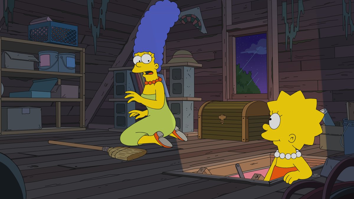 What could Marge be hiding...? 

An all-new episode of #TheSimpsons starts NOW on @FOXTV!