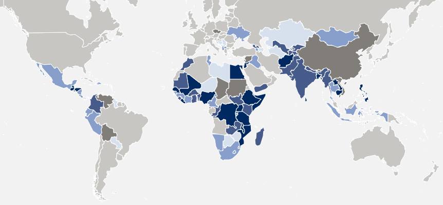 Providing quality education for all children is integral to achieving sustainable development in partner countries. This interactive map shows where @USAID and partners are improving learning outcomes and expanding access to quality basic education. edu-links.org/about/strategy…
