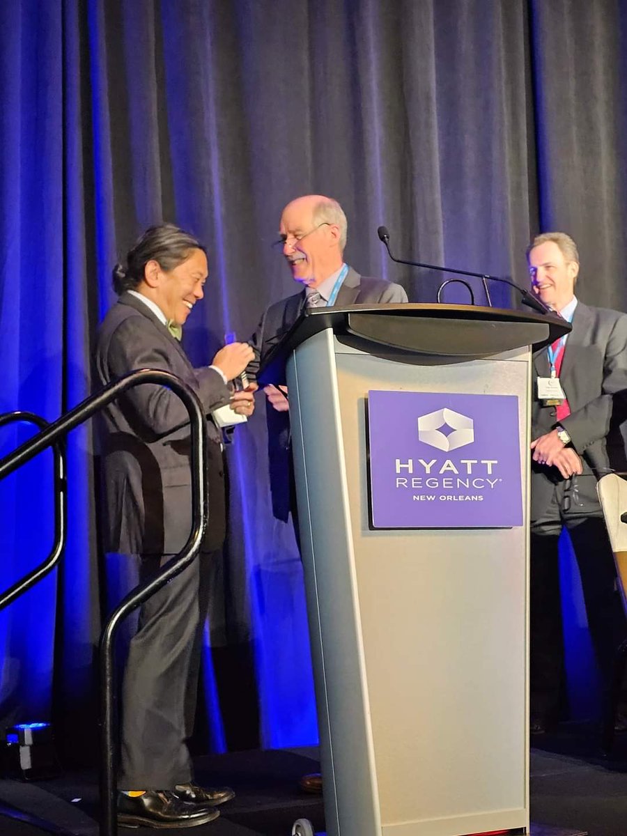 ASCCP's tweet photo. Congratulations to Dr. Warner K. Huh on receiving the Lifetime Achievement Award at #ASCCP2024! Your unwavering commitment to the fight against #CervicalCancer has made a profound impact. Thank you for your tireless efforts and congratulations on this well-deserved honor! https://t.co/4w0GN2YnFe