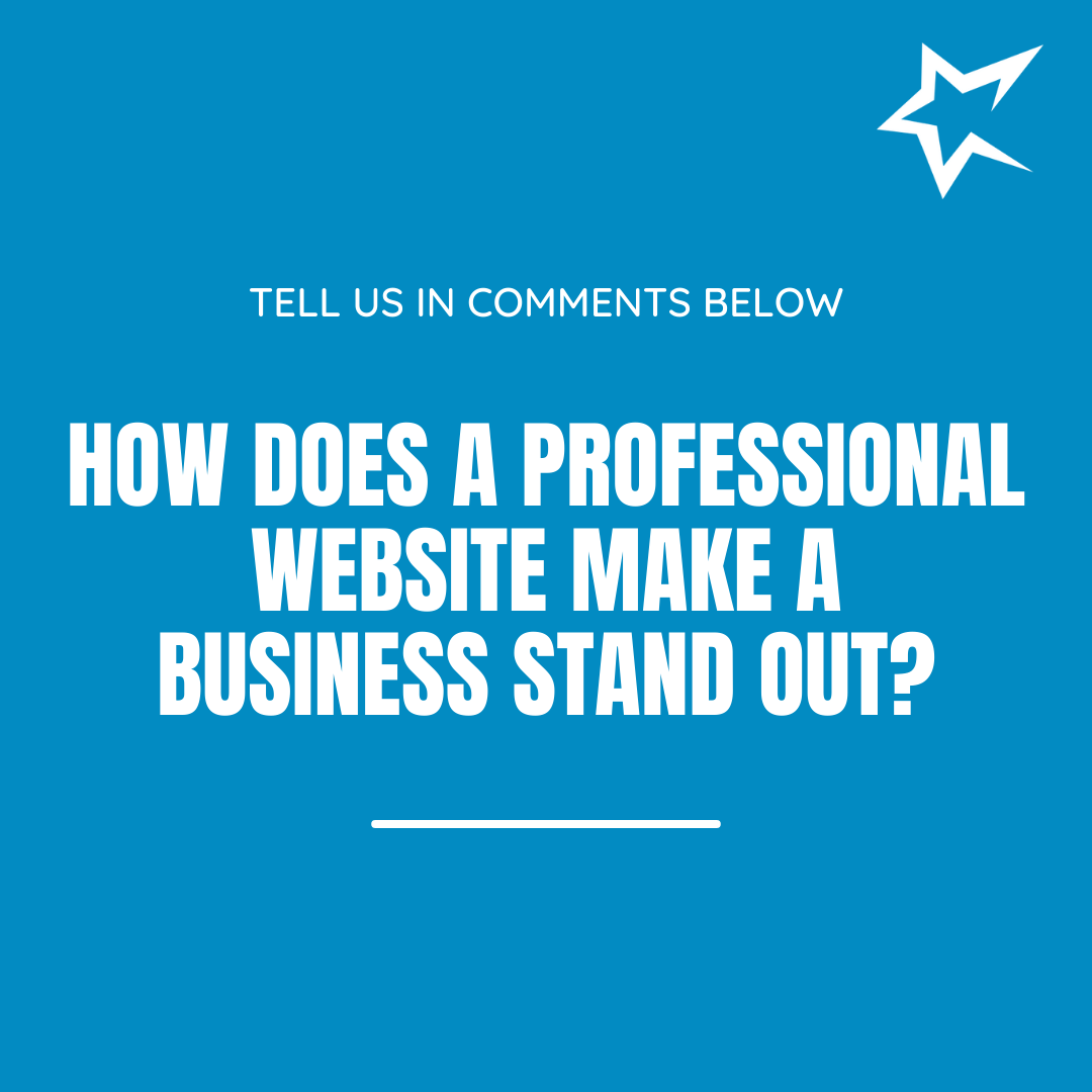 How does a Professional Website Make a Business Stand Out? 🤔

Share your thoughts in the comments below.
.
.
.
#website #Websitetips #websitemarketing #minnesota #minnesotabusiness #pinecity #pinecounty #onlyinmn #hinckley #StarmakerMarketing