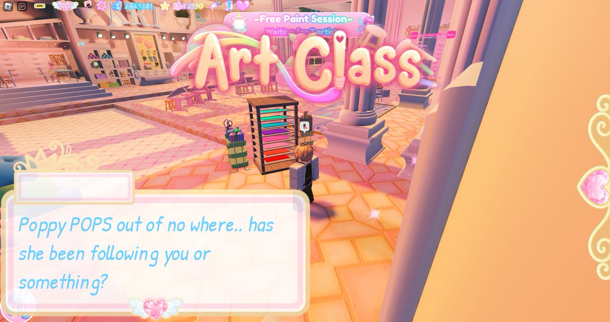 ART CLASS IS OUT IN ROYALE HIGH!! #ROYALEHIGH