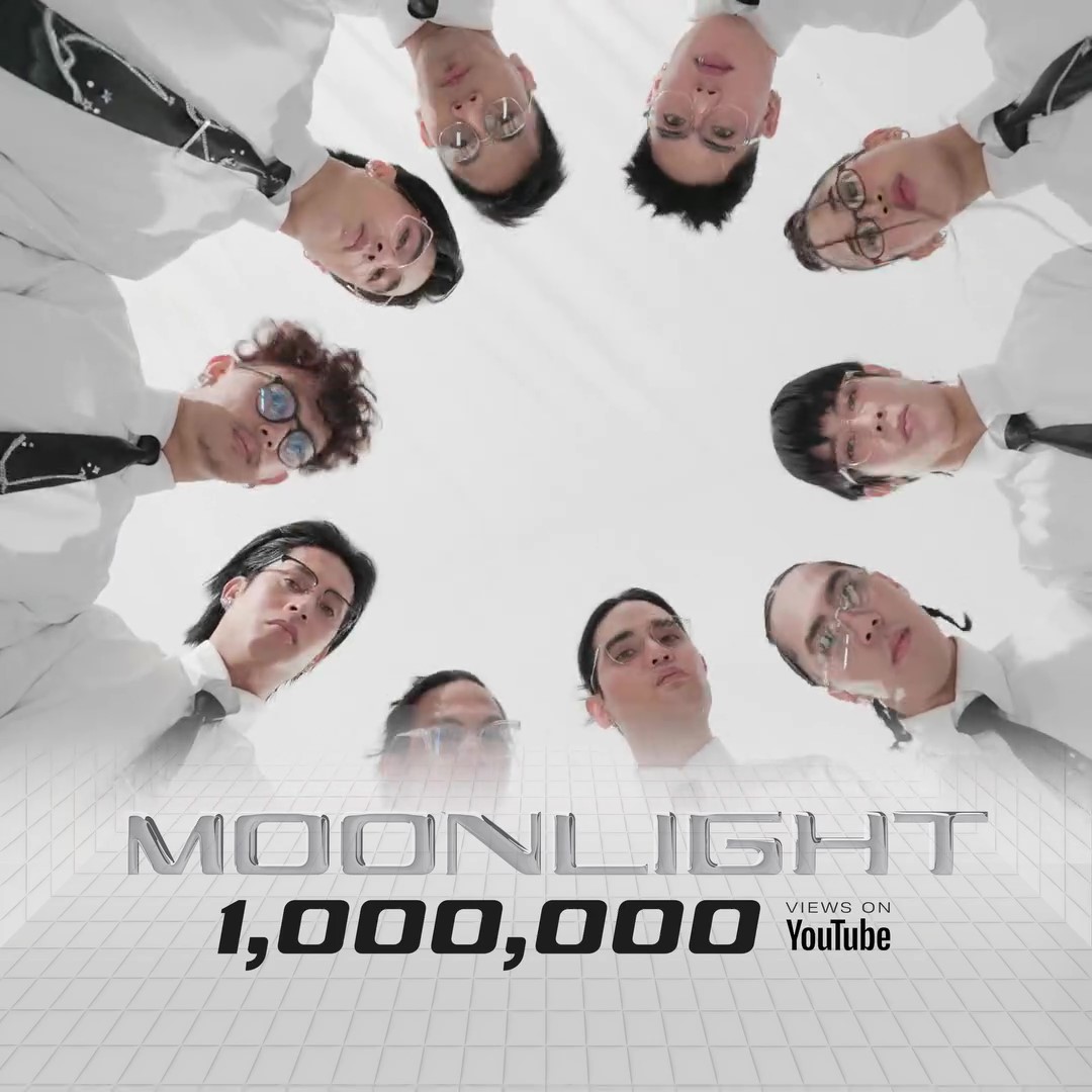 Truly li-li-liked by many! 🤍

The official music video of P-pop group #SB19's latest track 'MOONLIGHT' has surpassed 1 million views on YouTube in just 2 days since its release. 

'SLMT nang sobra for swimming, A'TIN! 😉,' said the group in one post. #MOONLIGHT_1MILLIONViews…