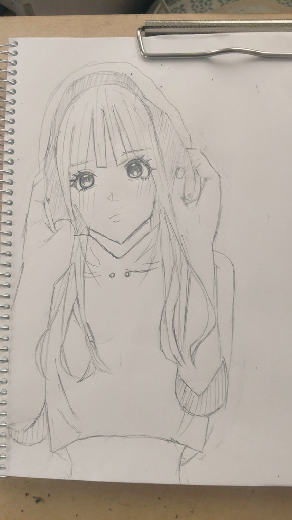 フード女子
#イラスト  #イラスト練習中  #絵描きさんと繋がりたい  #絵描きさん用のボタン  #絵描きさんフォロバ１０0  #絵柄が好みっていう人にフォローされたい  #絵柄が好みって人にフォローされたい  #絵柄が好きっていう人にフォローされたい