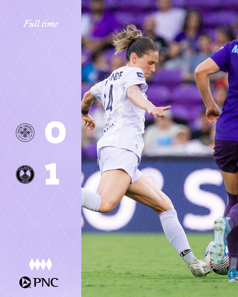 Battled hard in Orlando. Our focus turns to Friday’s home match against the Spirit. #ORLvLOU | @PNCBank