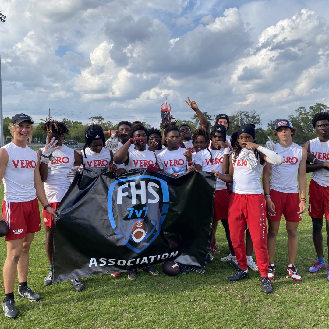 Congrats to @VBFootball on claiming the 2024 FHS7v7A Cup Series Crown! With 22 points accumulated since the race started 12 weeks ago in January, including a Bring The Heat Tournament 1st place finish back in March, the Indians finish the regular season #1 @FlahsFootball