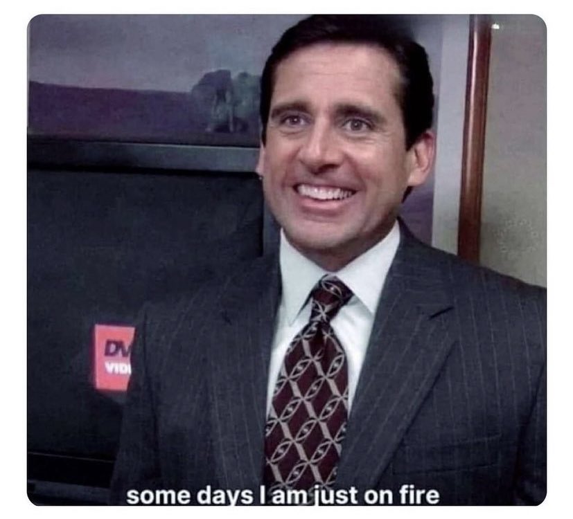 yo después de terminar algo que debí haber terminado hace dos semanas: