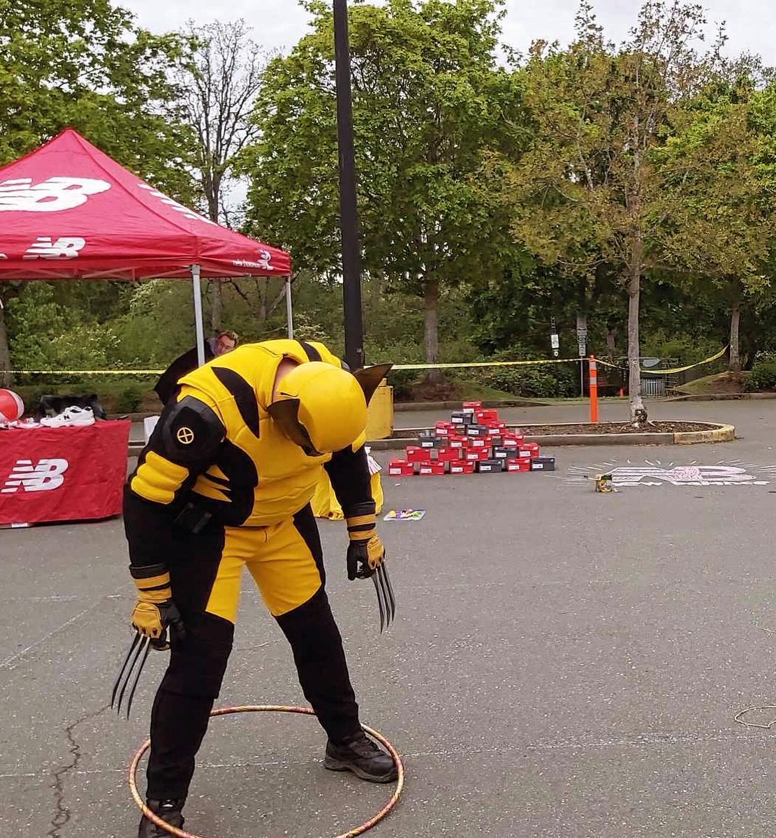 In part 2 of our busy weekend, we laced up our sneakers 👟 for <a href="/kidsrunvictoria/">KidsRun Victoria</a> and had a ton of fun not only running, but playing some ball hockey and even trying our hula hoop skills! (We could use some more practice ...)

Lots more to come!
facebook.com/SuperheroesofV…