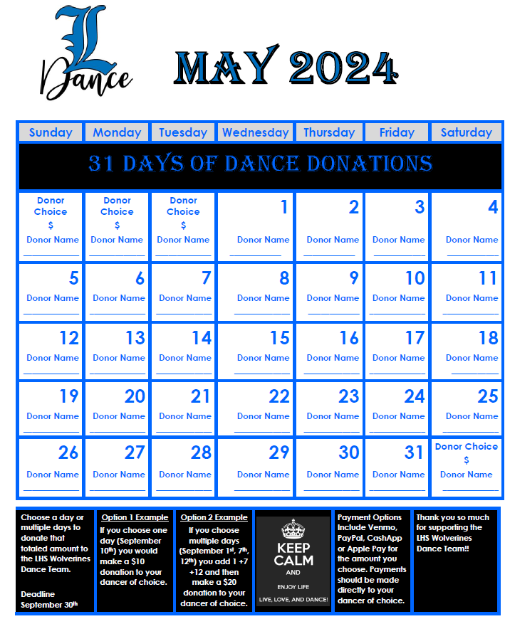 LHS_RinesDance's tweet photo. @LHSintheNews If you are interested in making a donation, please see any dance team member or Mrs. Shanklin. Thanks in advance for your support!!  #RinesDance24 https://t.co/3G7kWb8BGR