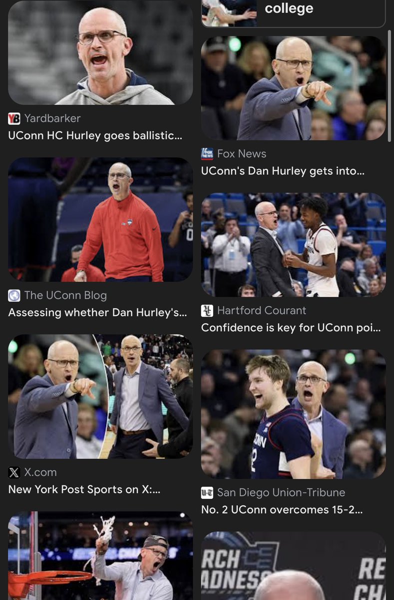 One thing I’ve noticed about Dan Hurley is that his mouth is rarely ever closed. Just a gaping open hole in every picture. Not sure what that means really, just an observation. 🤔🕳