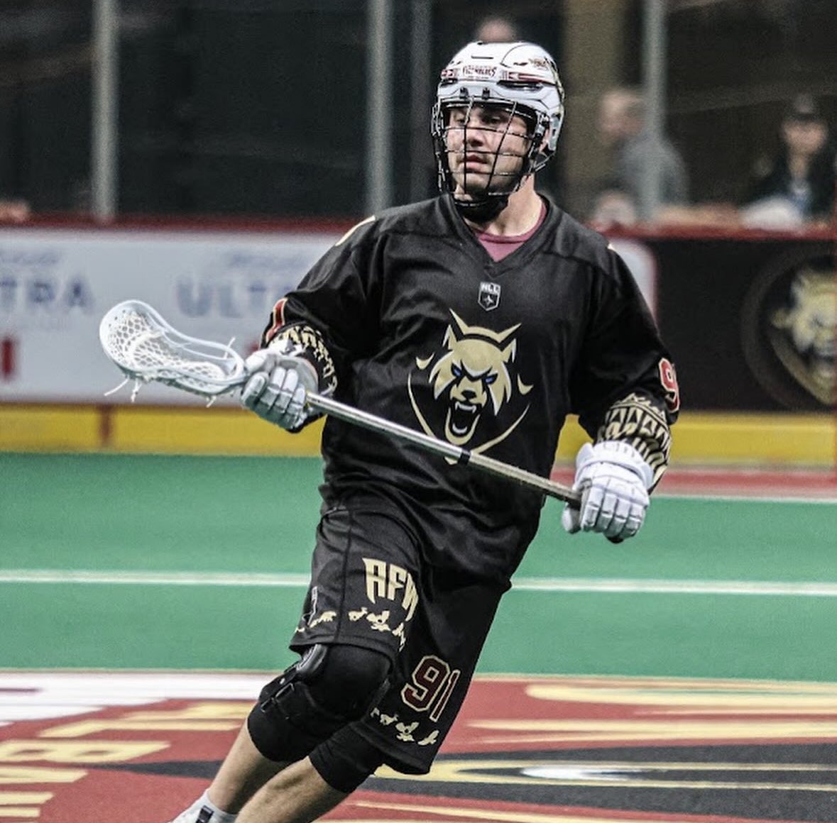 Congrats to #RUMLax alumn Joe Nardella on helping the @AlbFireWolves advance to the @NLL Championship! One of the top pros at the faceoff X since his graduation from @RutgersU in 2015, @JNardss will play for an indoor 🏆 next week