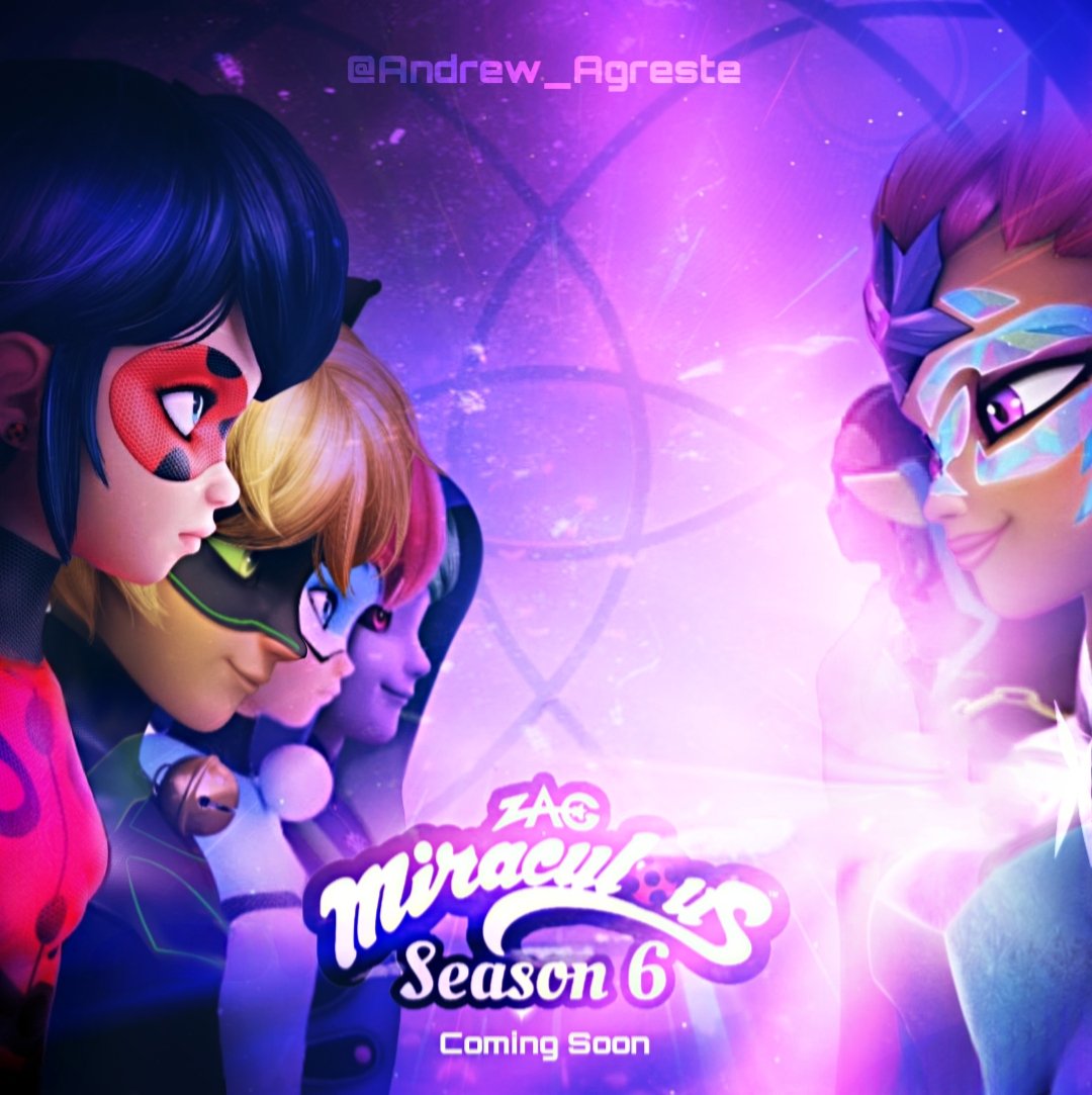 ¡A new beginning, a new battle! Miraculous LadyBug Season 6.
#ladybug #CatNoir #adrien #marinette #MiraculousLadybug #mlbbfanart #MLBS6 #fanmade