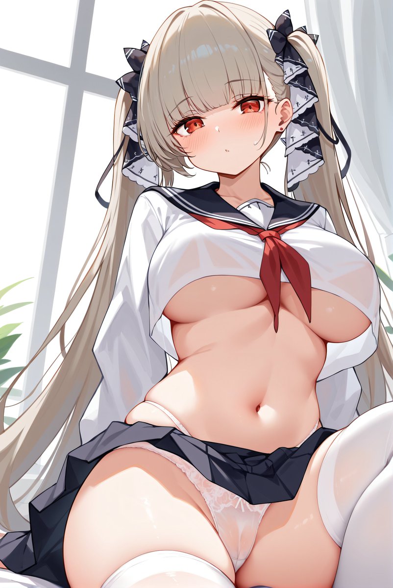 Aiko_AI_art's tweet photo. Lewd school girl
#AIart #AIArtwork #stablediffusion #azurlane https://t.co/RaumZidPPf