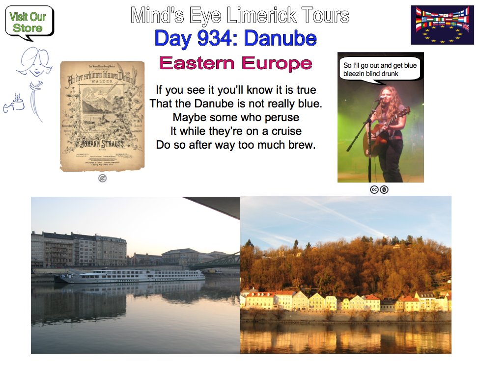 #Limerick #humor #store #Danube #cruise #ship #river #EasternEurope #bluebleezinblinddrunk zazzle.com/store/mindseye…