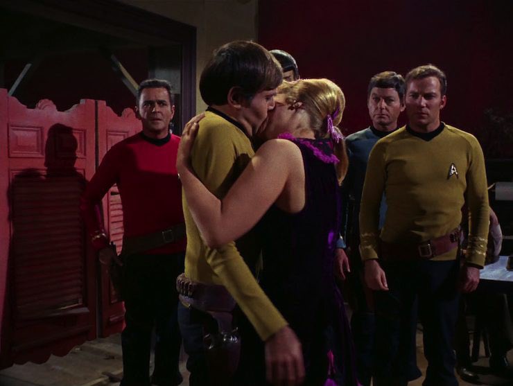 #AllStarTrek Chekov: “Eat your heart out Captain! I’m getting the girl in this episode!”🛸😍