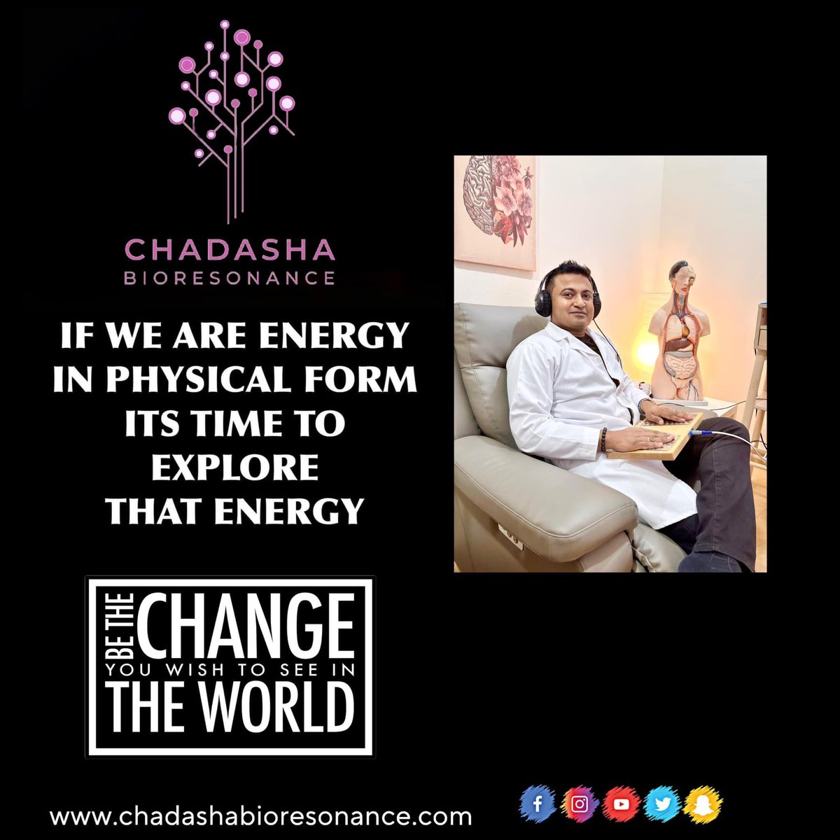 Biofield tuning that assist the body to heal and prevents the onset of disease. This process is an intricate process that requires precision techniques and technologies assisted by resonance tuning  professionals. #chadashabioresonancebiofeedback #chadashabioresonace #chadashabio