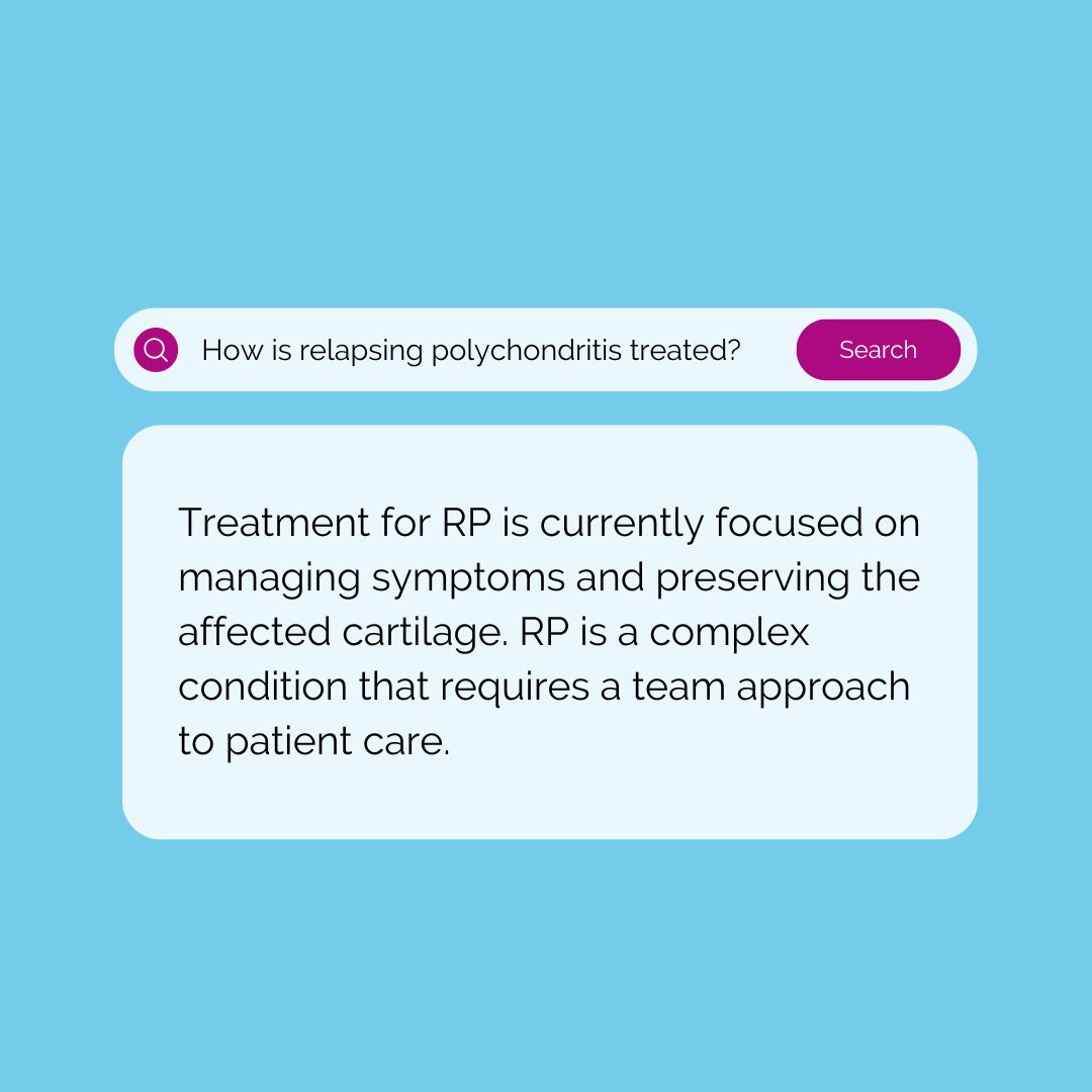 We know it can feel overwhelming and hopeless to receive a diagnosis of relapsing polychondritis. That's why we’re working to change this by investing in research. Learn more: polychondritis.org/about-rp/ #RareDiseases #Hope