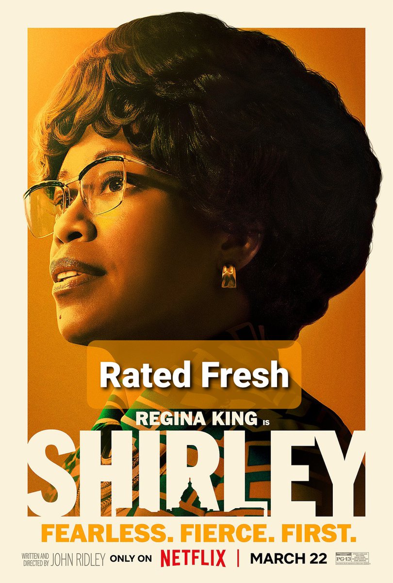 #ShirleyNetflix 3 & 1/2 out of 5 #MovieReview #RatedFresh