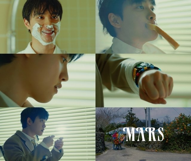 240506 꽃같은 도경수가 온다 가수 도경수의 시간이 왔다.  미디엄 템포의 팝 곡인 ‘Mars’는 엉뚱하고 사랑스러운 러브스토리를 담고 있어, 도경수의 감미로운 음색이 이를 어떻게 표현할지 기대를 모은다. (출처 : 네이버 연예) naver.me/xt5ZwSzy